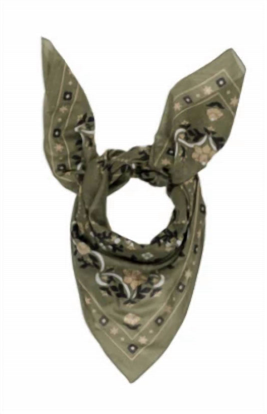 Women's Secret Garden Cotton Scarf