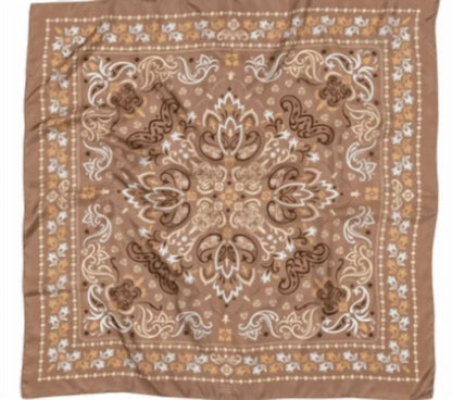 Women's Silk Bandana Scarf