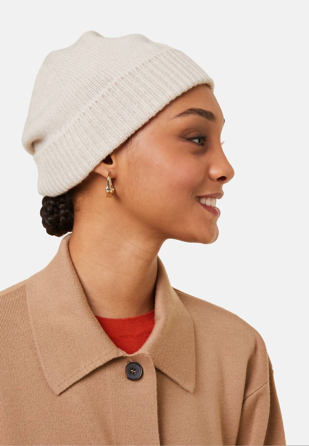Women's Cashmere Cable Hat
