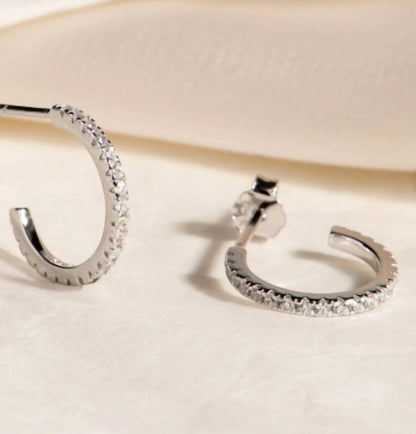 Women's Jasmine Semi Hoops