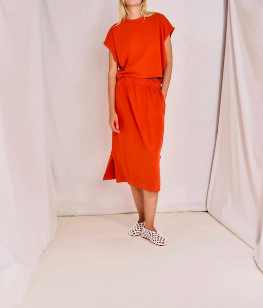 Manny Mini Slit Skirt