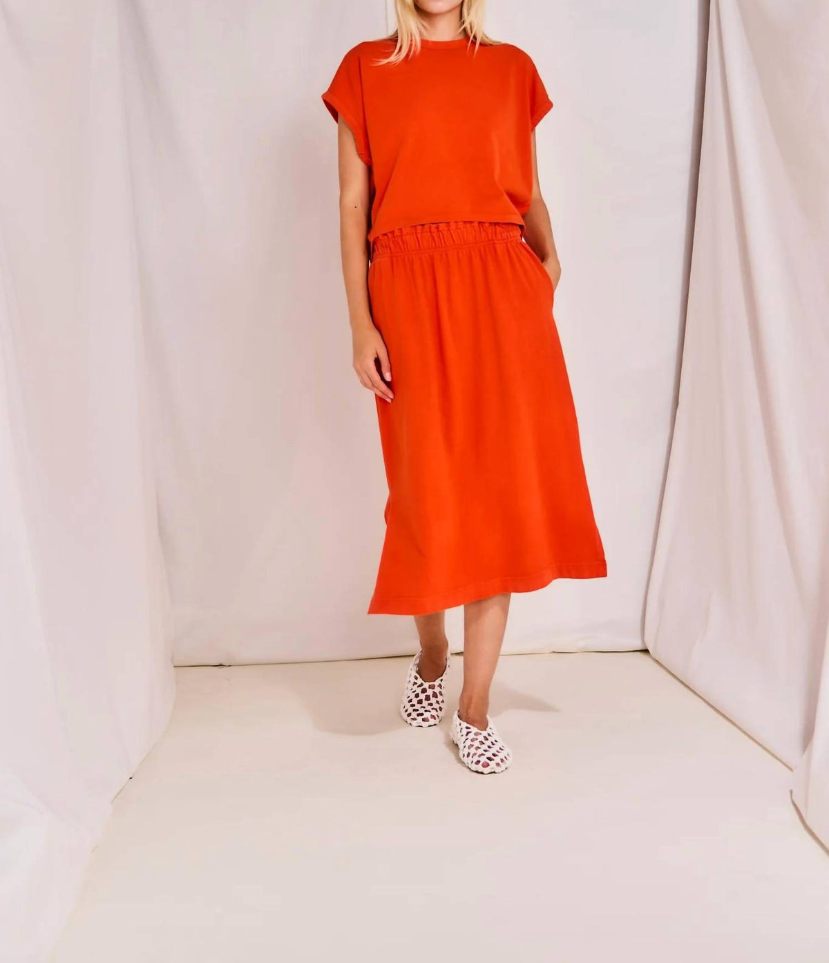 Manny Mini Slit Skirt