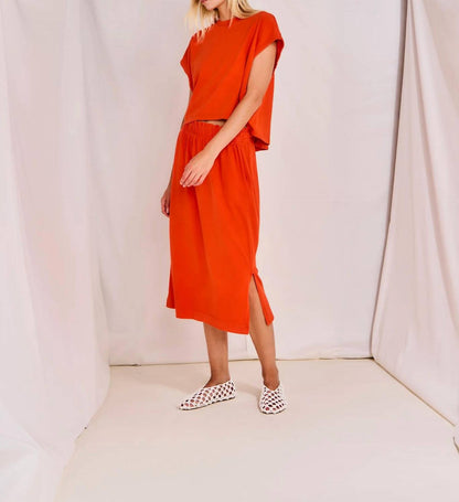 Manny Mini Slit Skirt