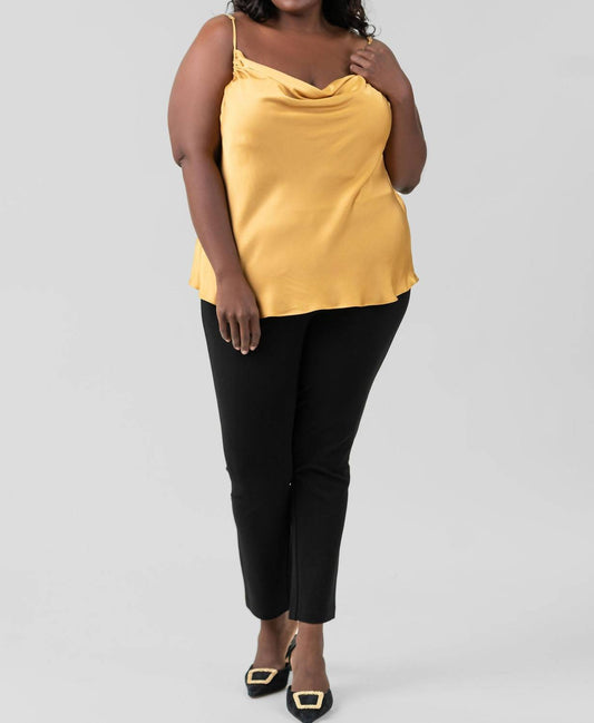 DRAPE NECK TANK