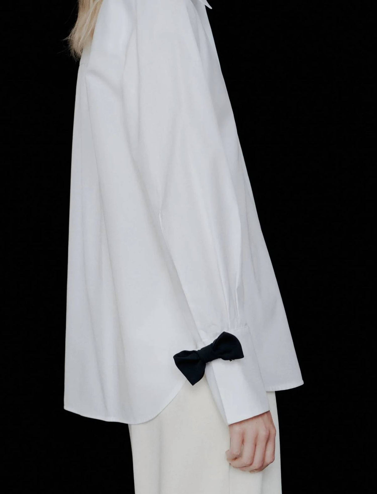 Concealed Button Fastening Shirt