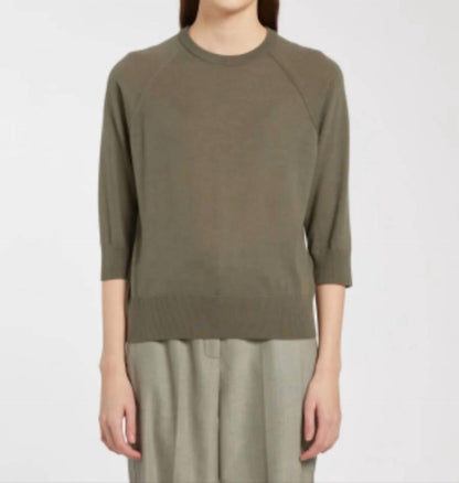 Three Quarter Wool Sweater