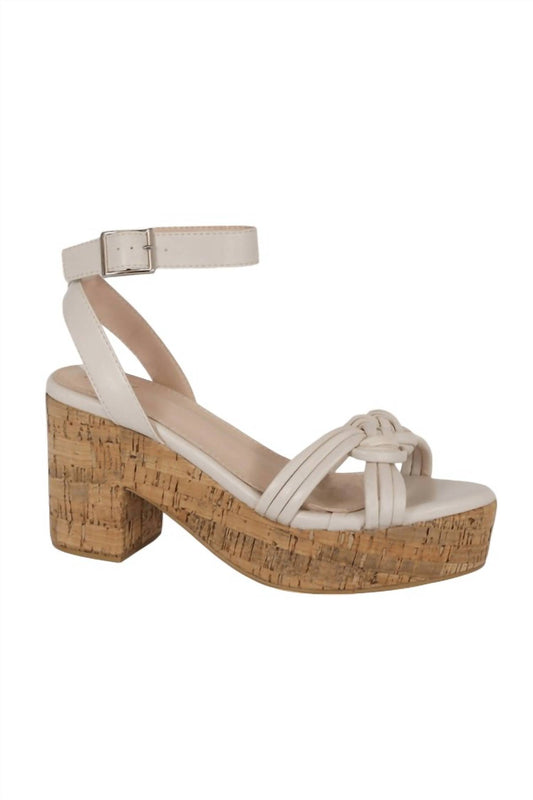 Women's Cork In It Platform Sandals