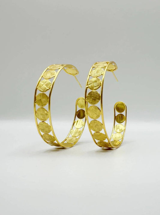 Women's Athena large Hoop
