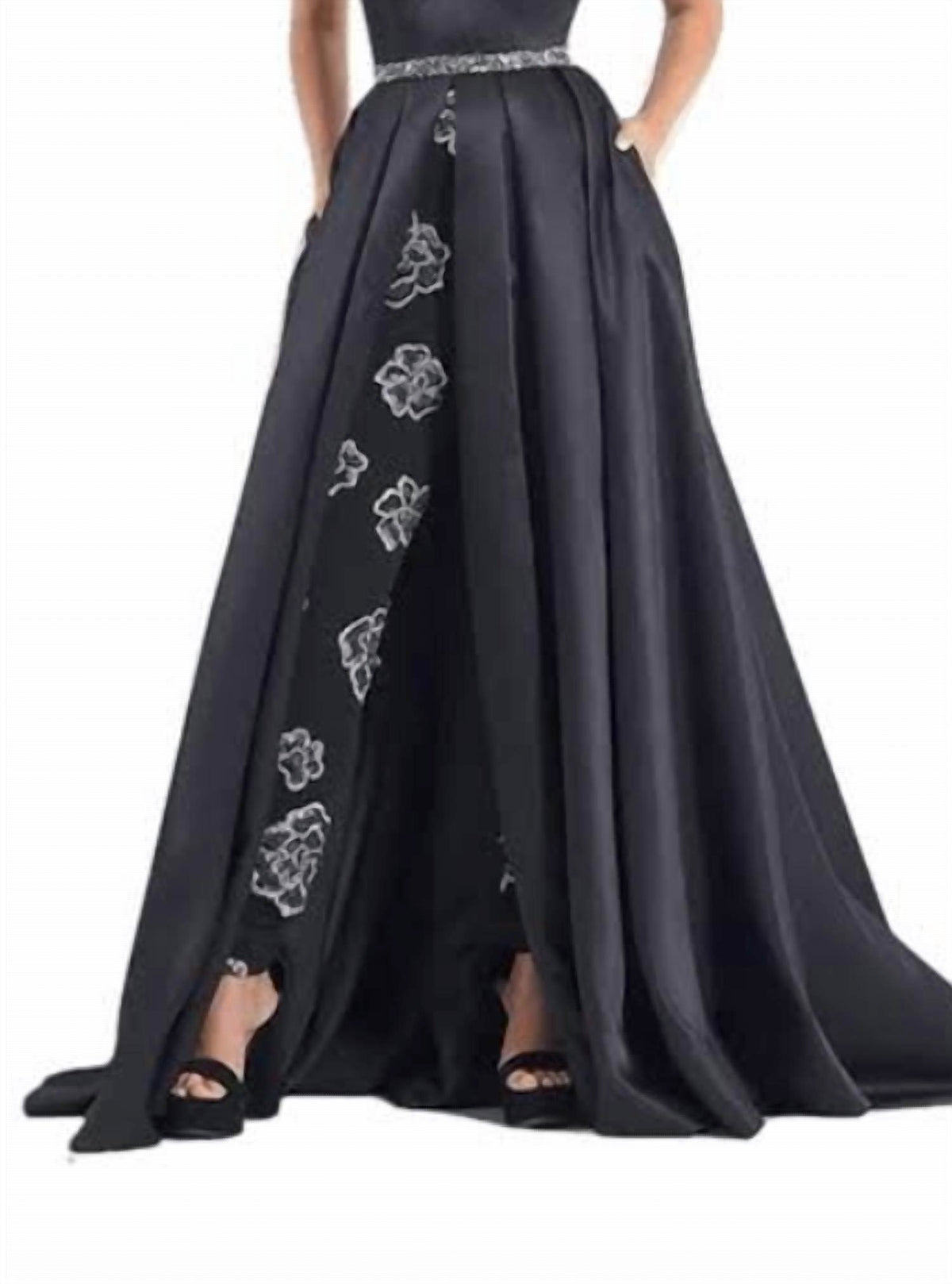 Moda Bella Fitted Evening Maxi Dress