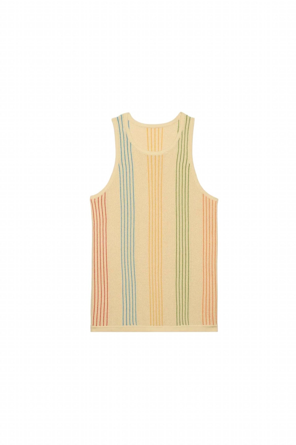 Men's Sliced Knit Tank Top
