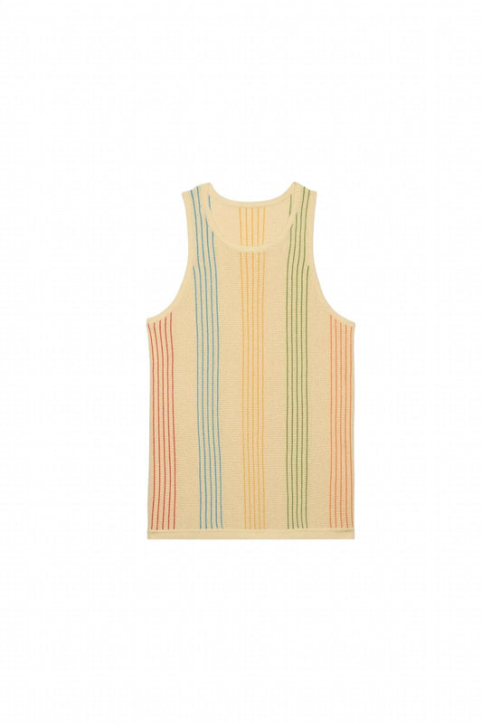 Men's Sliced Knit Tank Top