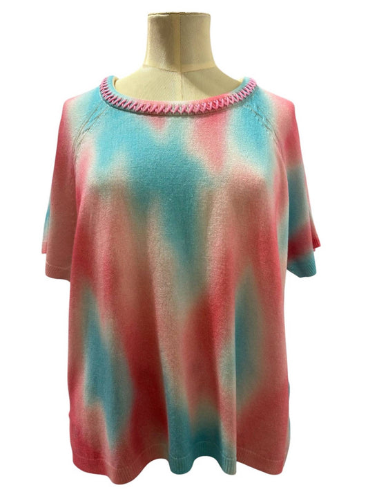 WOMEN'S TCHING TIE DYE SWEATER