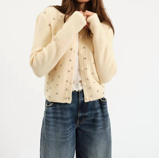 Muse Embellished Crewneck Top