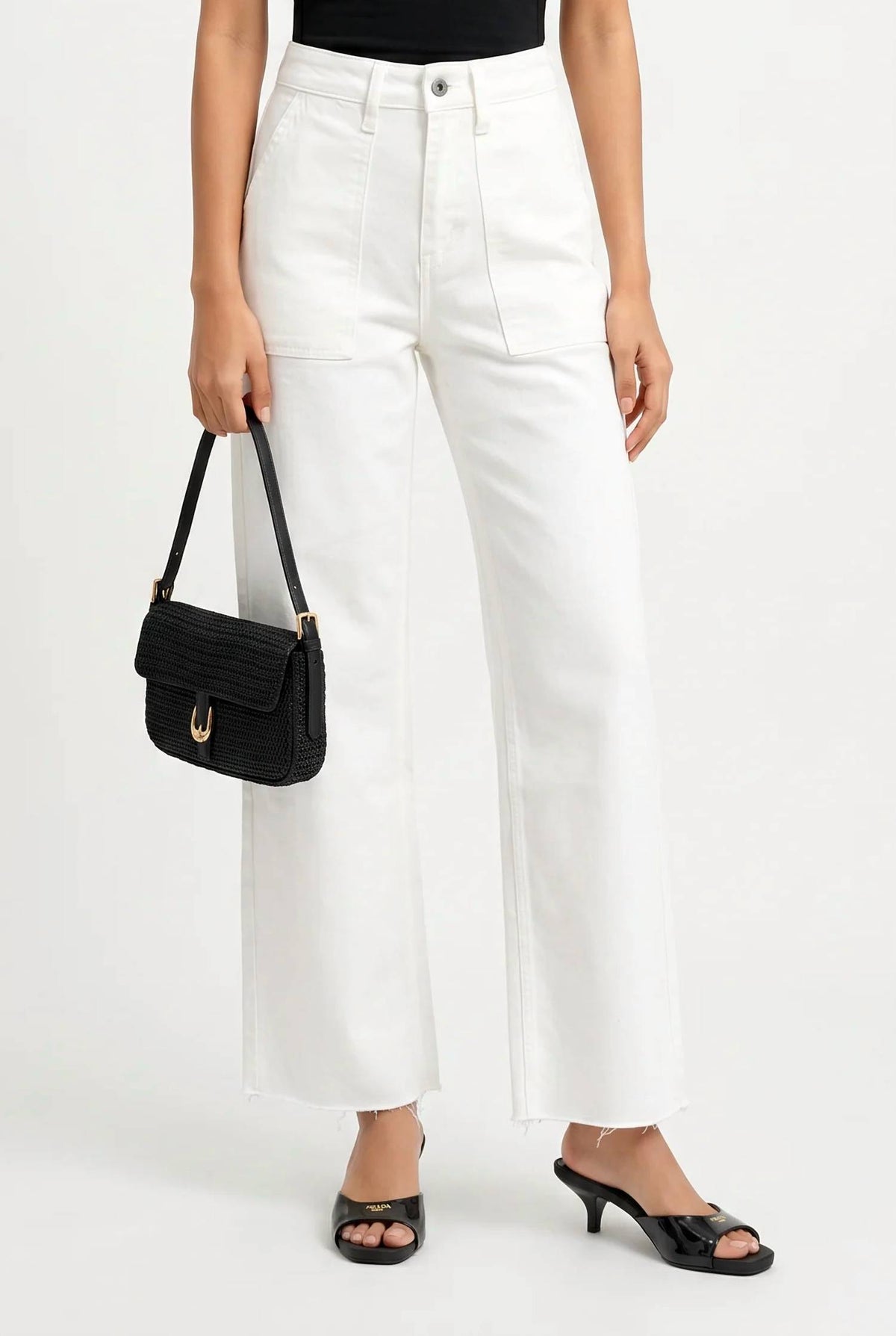 Women's Mica Raw Hem Jeans