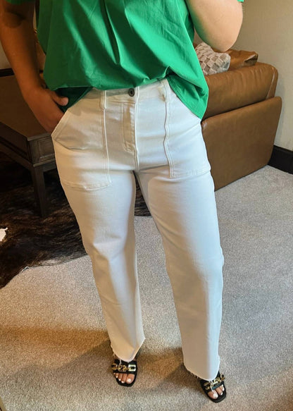 Women's Mica Raw Hem Jeans