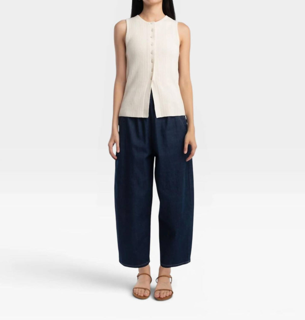Mix Rib Vest