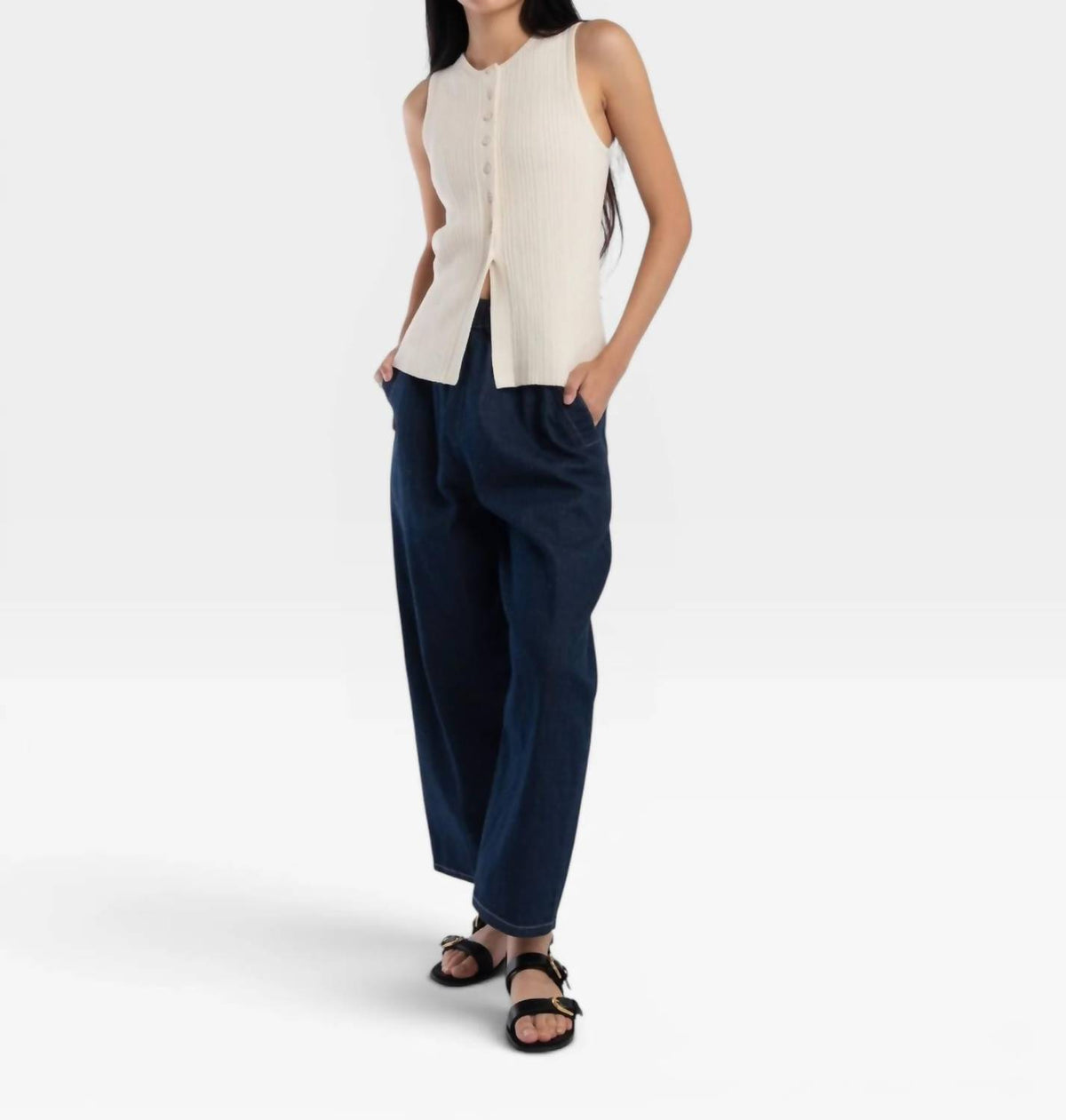 Mix Rib Vest