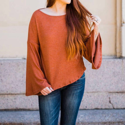 Bell Sleeve Top