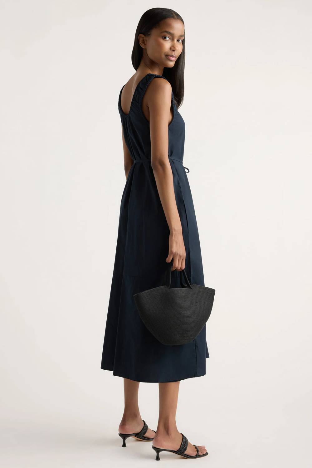 Midori Organic Cotton Midi Dress