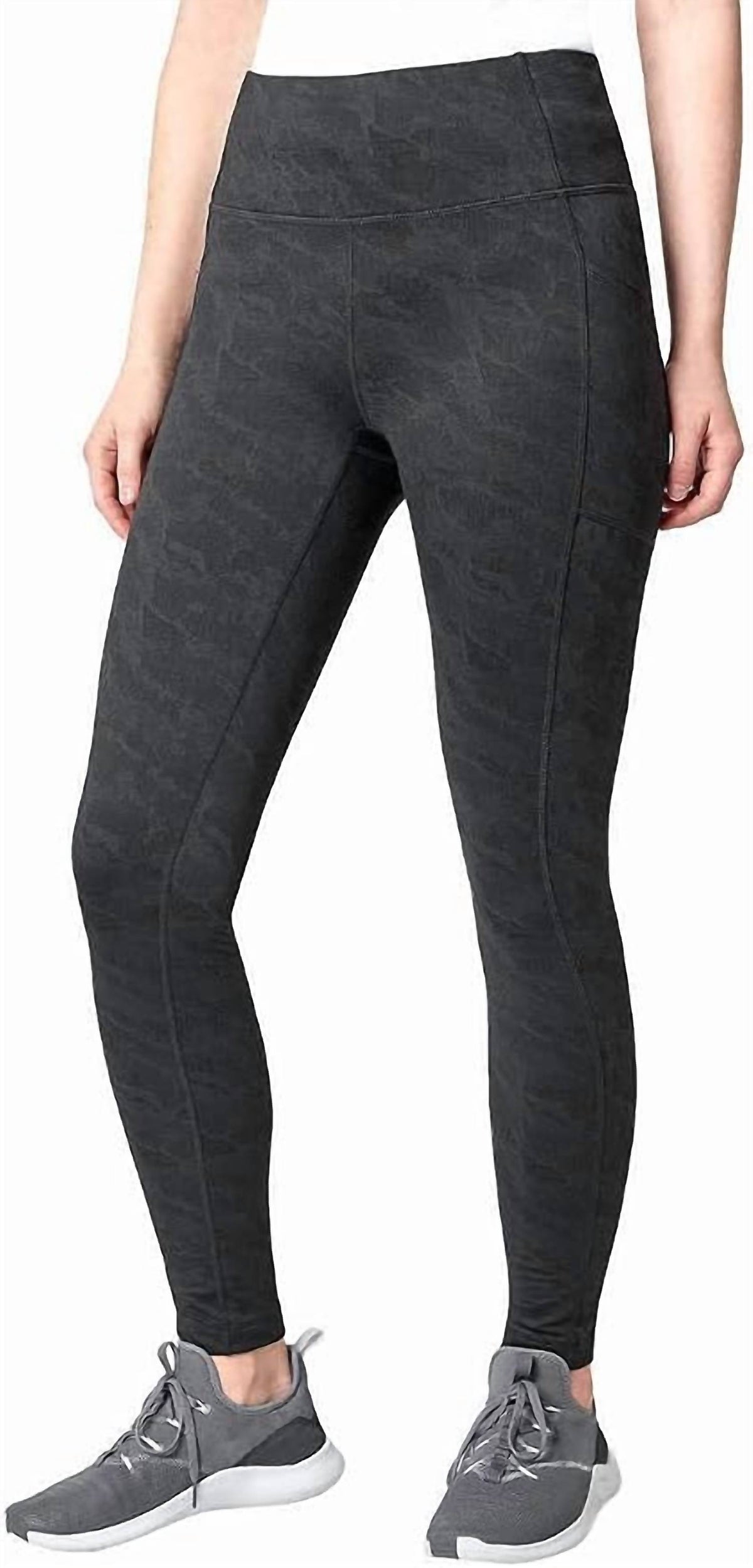 Midweight Brushed Jacquard Legging