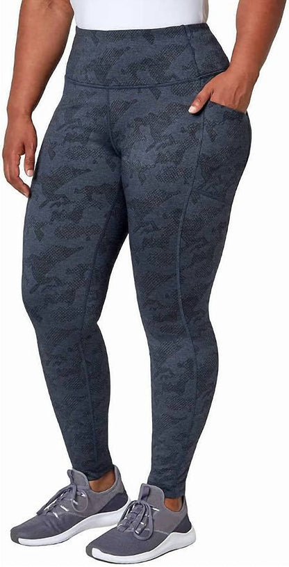 Midweight Brushed Jacquard Legging