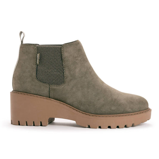 Muk Luks Women's Finley Francis Boot in Moss