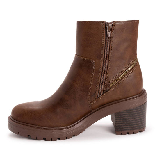 Muk Luks Women's Lucy Lucia Boot in Brown - view 2
