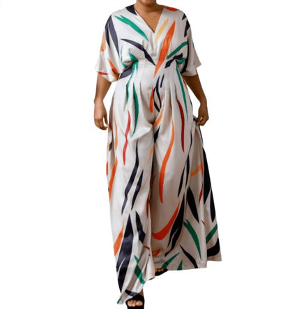 Pleated Pocket Jumpsuit