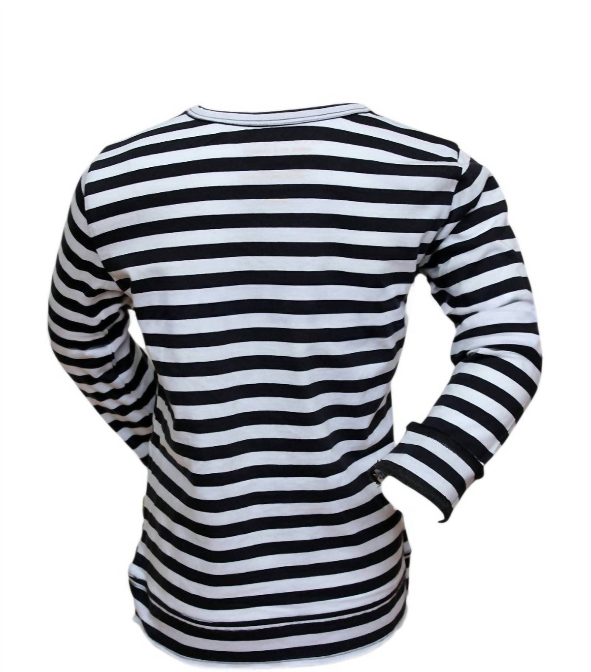 Kids Long Sleeve Striped Fighter T-shirt