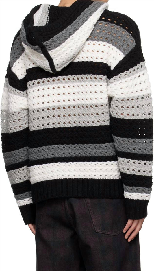 Crochet Wool Hoodi