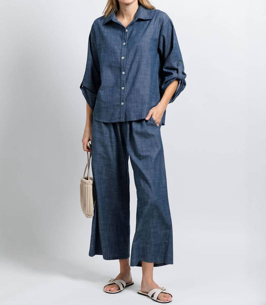 Ariel Elastic Waist Pants