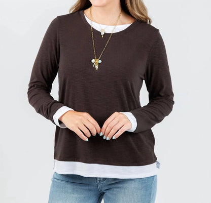 Lucy Long Sleeve Layered Tee