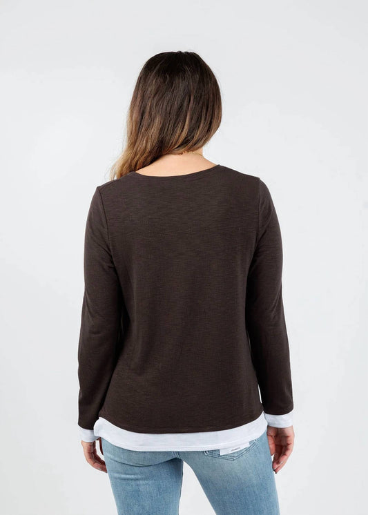 Lucy Long Sleeve Layered Tee