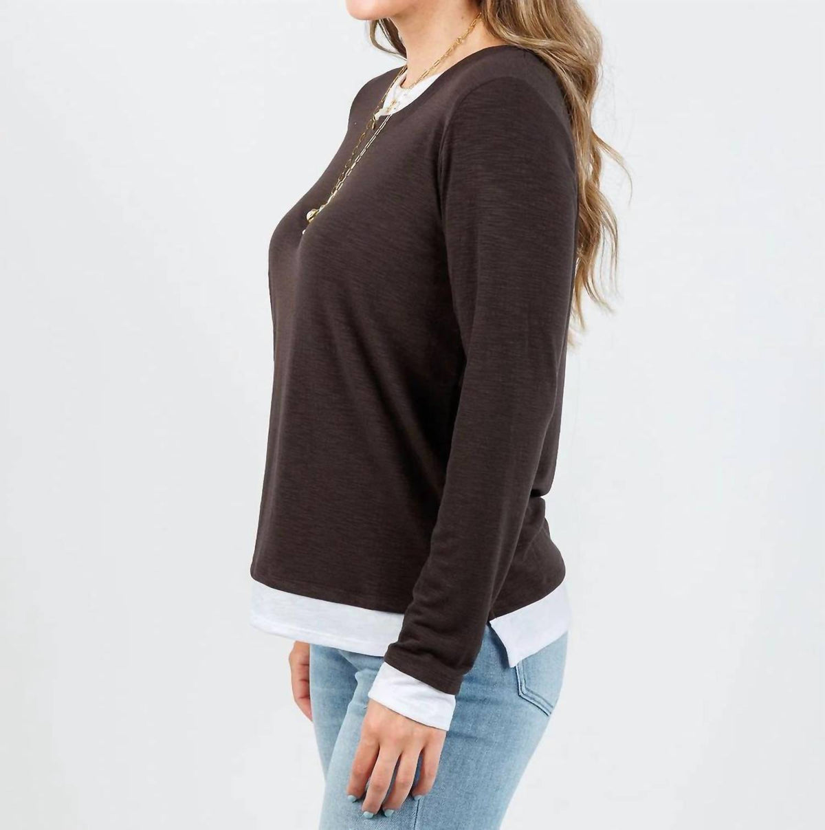 Lucy Long Sleeve Layered Tee