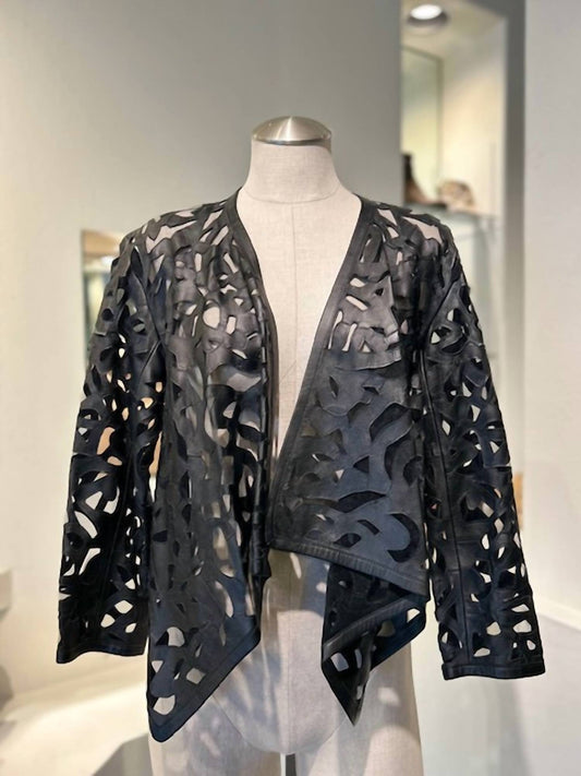 DRAPE HIP JACKET