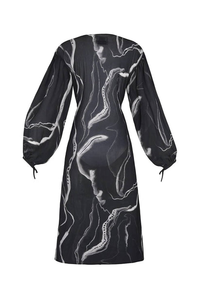 Classic Long Kimono Dress