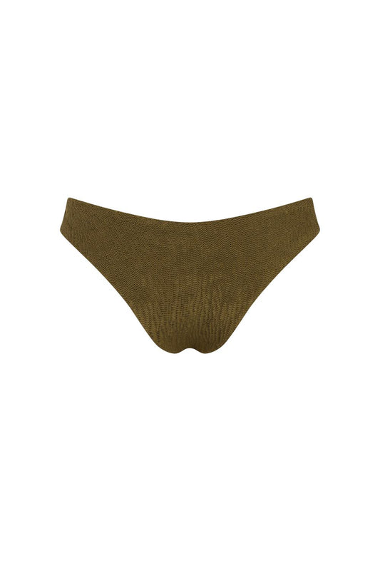 Ondas Crinkle Cheeky Bikini Bottom