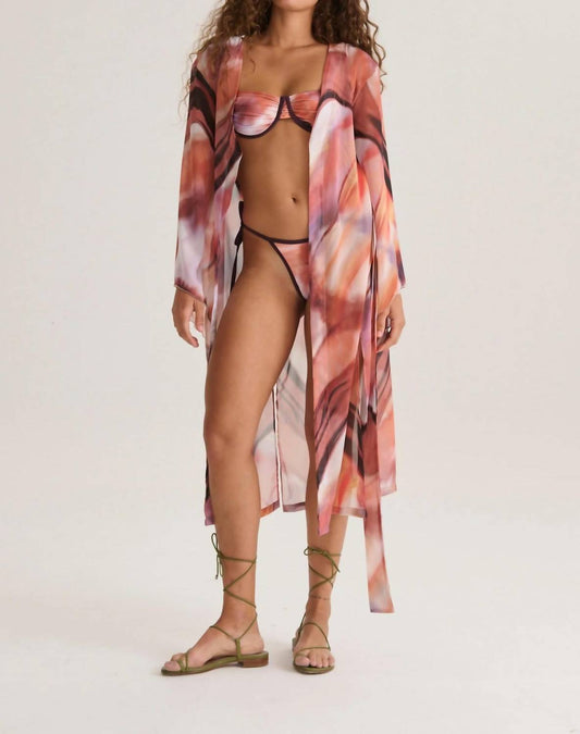 Women's Classic Long Kimono Dress