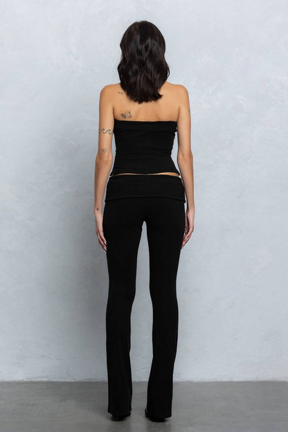 Jersey Tube Top & Pant Set