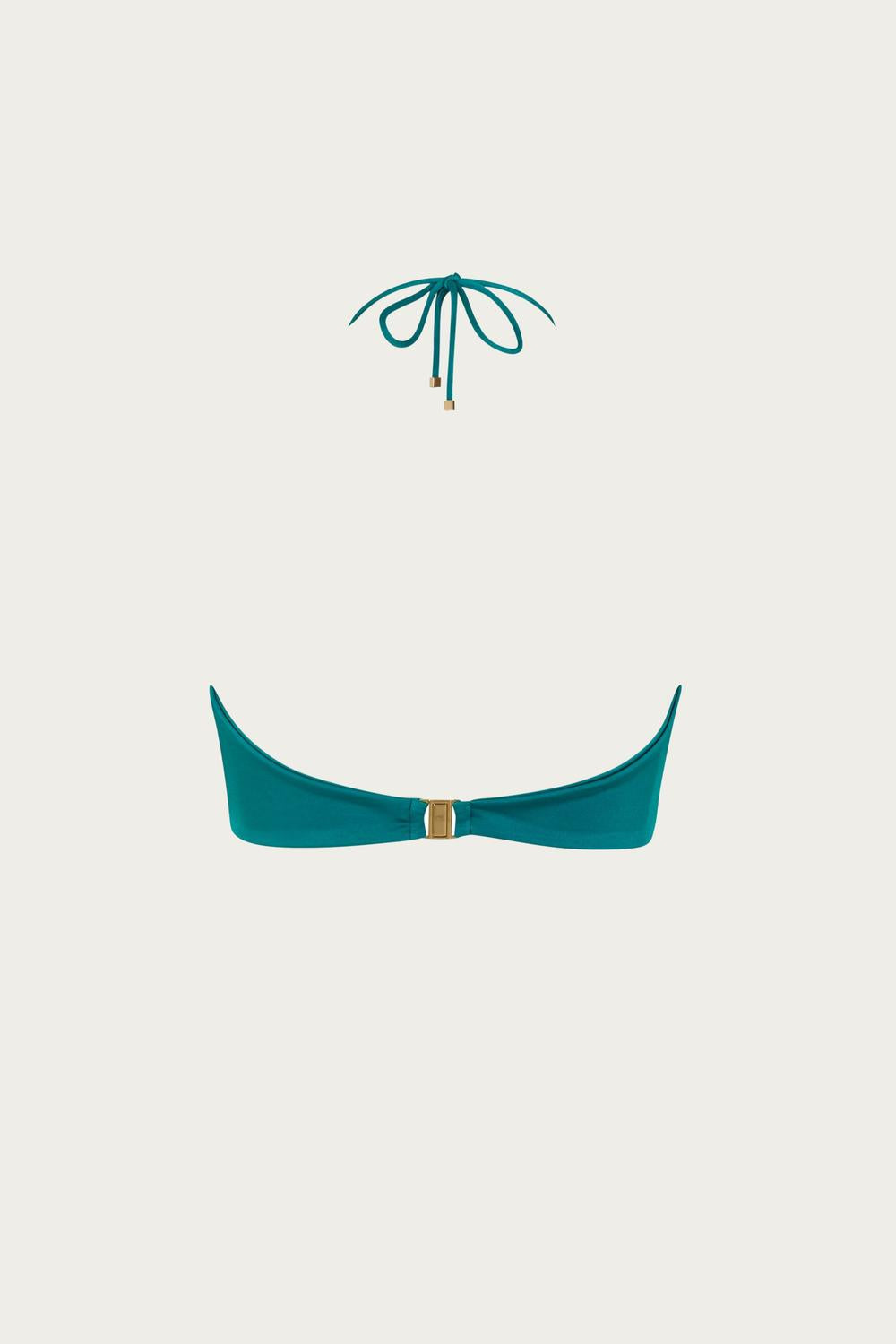 TEAH RUCHED BIKINI TOP