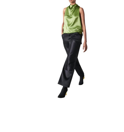 Cowl Neck Halter Top
