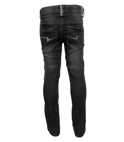 Kids Signature Snap Front Stretch Jeans