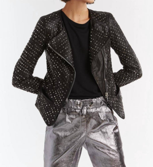 Celine Micro Studded Leather Jacket