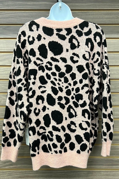 Women's Leopard Print Sweater