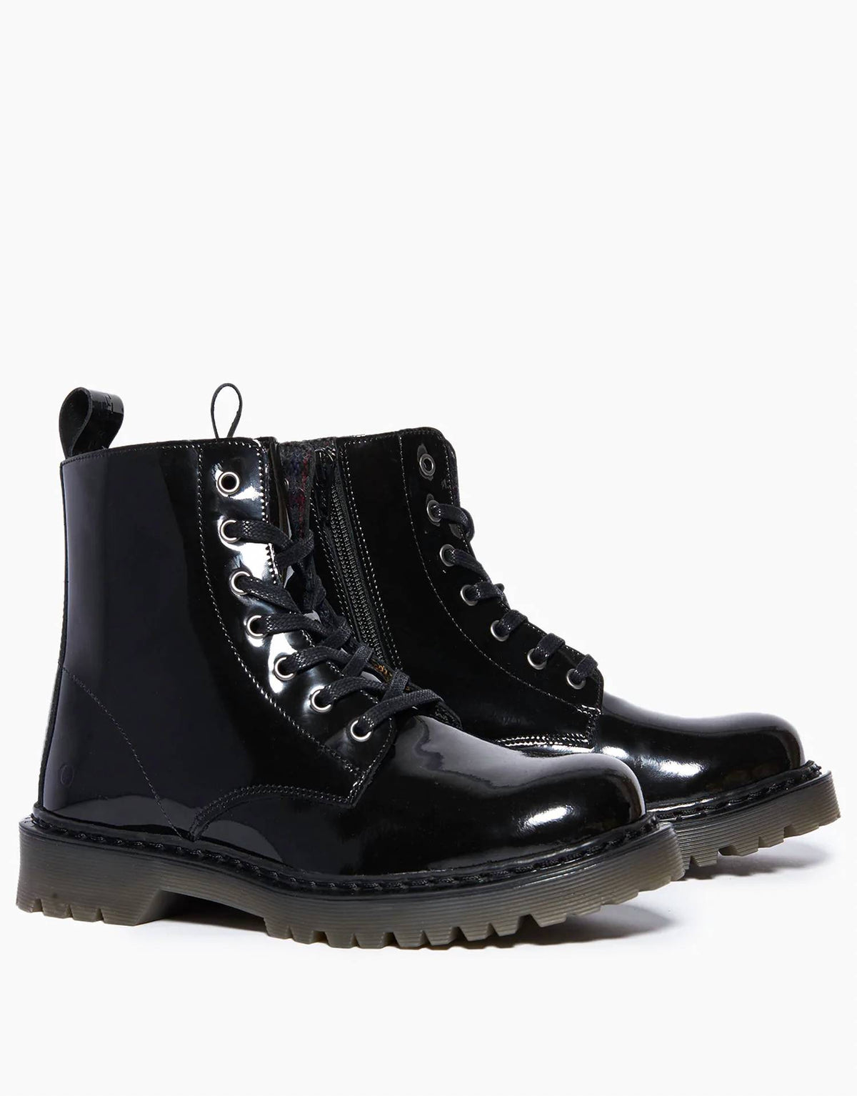 WOMEN'S BRIXTON PATENT-LEATHER BOOT