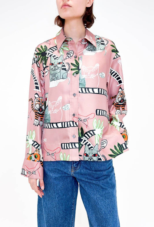 Cats & Tigers Blouse
