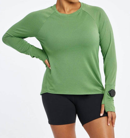 Flyout Long Sleeve Top