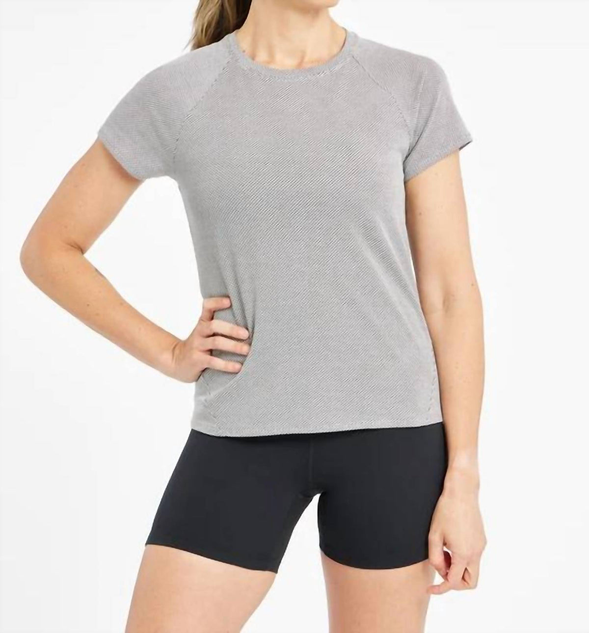 Flyout Short Sleeve Top
