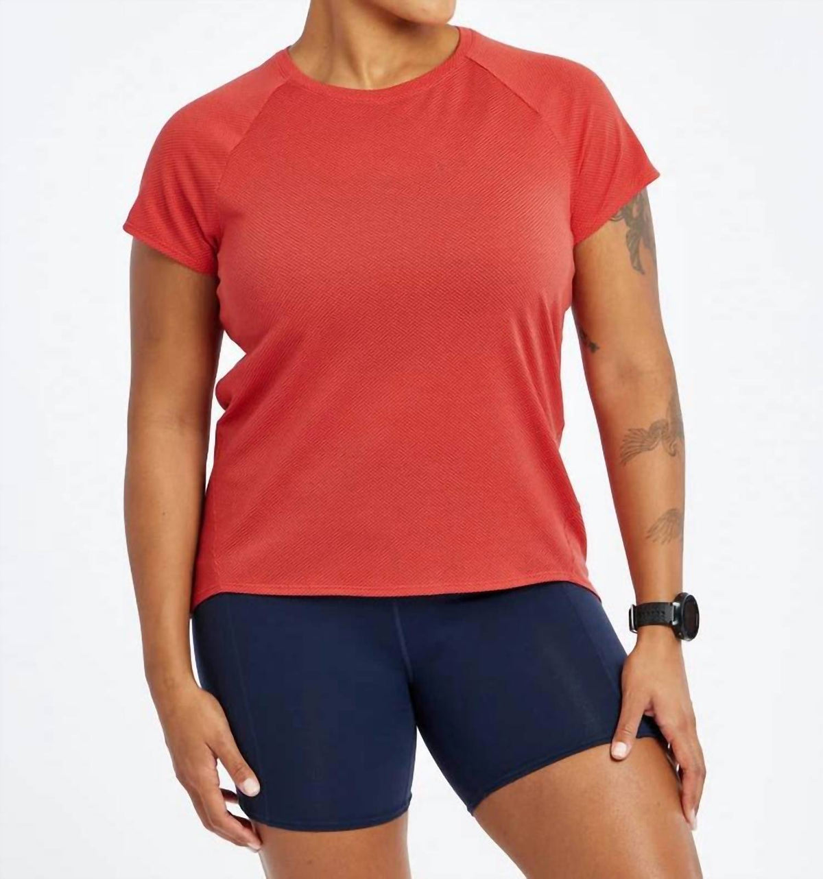 Flyout Short Sleeve Top