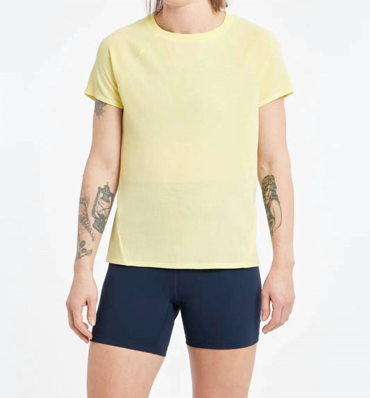 Flyout Wool Short Sleeve Tee
